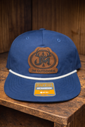 Blue Hat with Original JM Logo