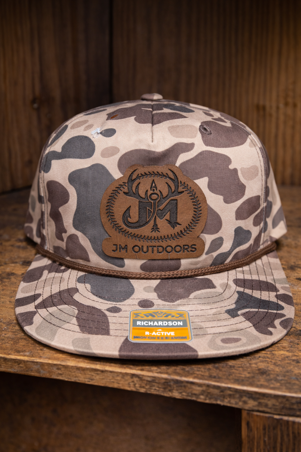 Duck Camo Hat with JM Outdoors Logo