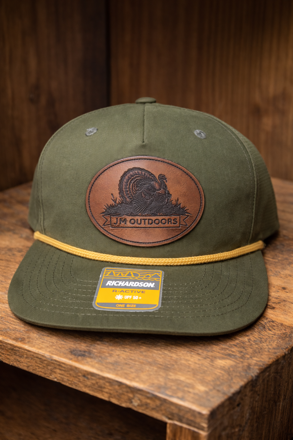 Green Hat with Turkey